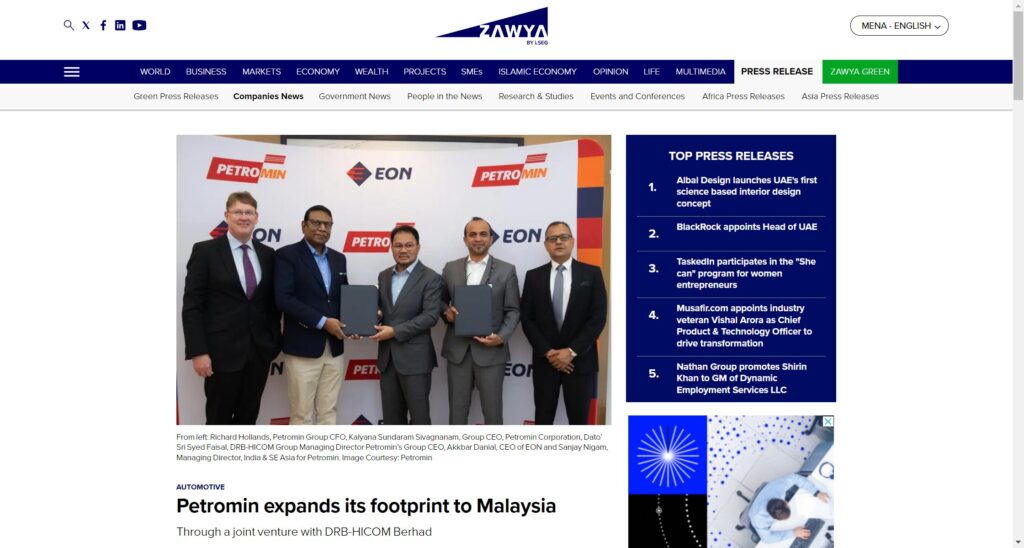 Petromin-expands-its-footprint-to-Malaysia